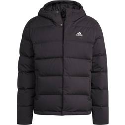 Adidas Men's Helionic Hooded Down Jacket - Legend Ink