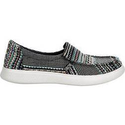 Skechers Women's BOBS Skipper Beach Crush Slip-On Shoes, Navy/Multi