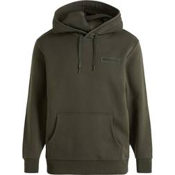 Peak Performance Logo Hood Sweatshirt-FOREST NIGHT