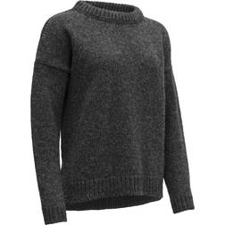 Devold Nansen Woman's Sweater Split Seam (2021) Anthracite