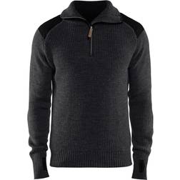 Blåkläder Wollsweater - Dunkelgrau/Schwarz
