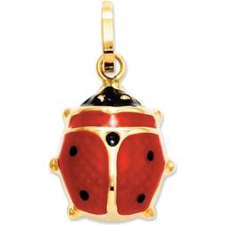 Macy's Ladybug Charm - Gold/Red/Black