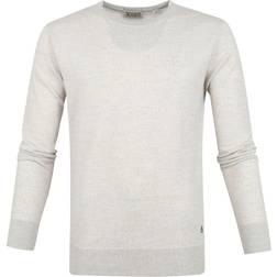 Scotch & Soda Pull en laine À col rond Gris