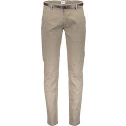 Lindbergh Chino m. Bælte & Stretch Herr Chinos