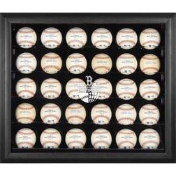 Fanatics Boston Red Sox Logo Black Framed 30-Ball Display Case