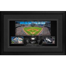 Fanatics Chicago White Sox Framed 10" x 18" Stadium Panoramic Collage with a Piece of Game-Used Baseball - Limited Edition of 500