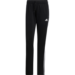 adidas Essentials Warm-UP 3-Stripes Track Pants - Black