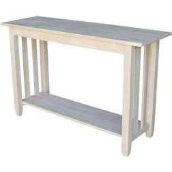 International Concepts Mission Console Table 16x48"