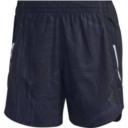 adidas Designed for Running for the Oceans Shorts Men - Black/Pulse Blue