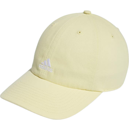 Adidas Saturday Hat Women's - Almost Yellow/White