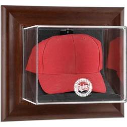 Minnesota Twins Framed Wall-Mounted Logo Cap Case