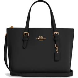 Coach Mollie Tote 25 - Gold/Black/True Red