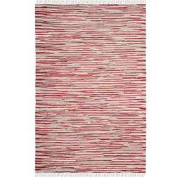 Safavieh Rag Rug Collection Red 60x96"