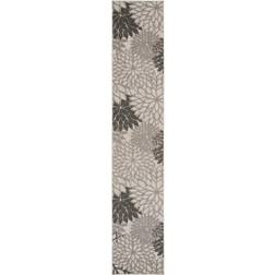 Nourison Aloha ALH05 Gray, Silver 27x120"