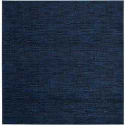 Nourison Essentials NRE01 Blue 83.976x83.976"