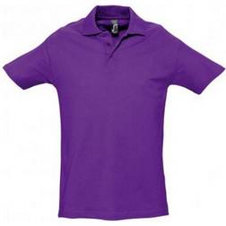 Sol's Men's Spring II Short Sleeve Polo Shirt - Dark Purple