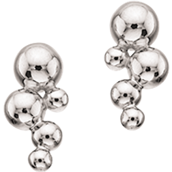 Scrouples Standard Balls Earrings - Silver