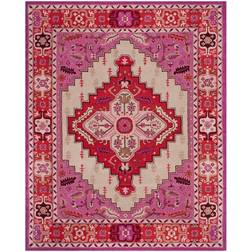 Safavieh Bellagio Collection Red, Pink, Beige 132x180"