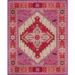 Safavieh Bellagio Collection Red, Pink, Beige 96x120"