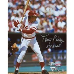 Fanatics Tony Perez Cincinnati Reds Autographed Vertical Hitting Photograph with HOF 2000 Inscription