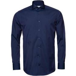 Eton Poplin Shirt - Blue