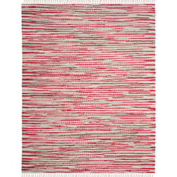 Safavieh Rag Rug Collection Red 48x72"