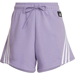 adidas Women's Future Icons 3-Stripes Shorts - Magic Lilac