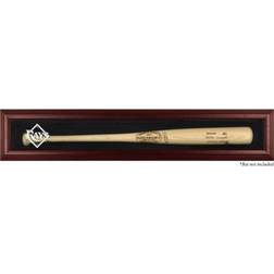 Fanatics Tampa Bay Rays Fanatics Authentic Logo Mahogany Framed Single Bat Display Case