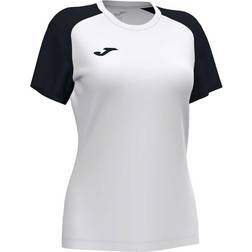 Joma T-shirt Short Sleeve Woman Academy IV - White/Black