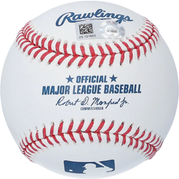 Fanatics New York Yankees Tino Martinez Autographed Baseball with Bamtino Inscription