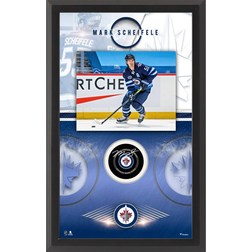 Fanatics Winnipeg Jets Mark Scheifele Framed Autographed Hockey Puck Shadowbox with Official Game Puck