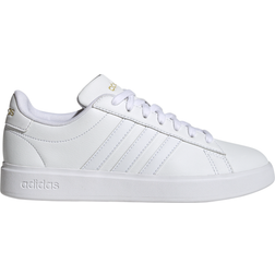 Adidas Grand Court 2.0 W - Cloud White/Cloud White/Gold Metallic