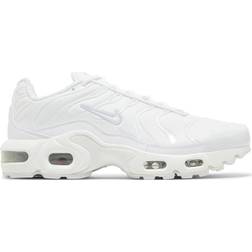 Nike Air Max Plus GS - White/Metallic Silver/White