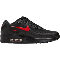 Nike Air Max 90 GS - Black/Red/Grey