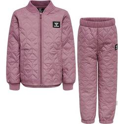 Hummel Tuta per bambini Hmlsobi Mini Thermoset - Rose