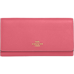 Coach Slim Trifold Wallet - Gold/Watermelon