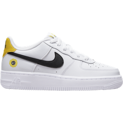 Nike Air Force 1 LV8 GS - White/Black/Dark Sulfur