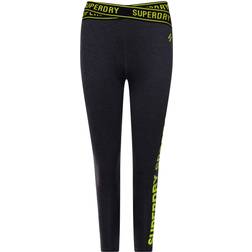 Superdry Training Cross 7/8 Leggings - Dark Grey