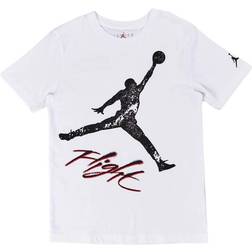 Nike Big Kid's Jordan Jumpman Flight T-shirt - White (95B723-001)