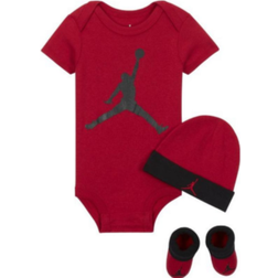 Nike Baby Jordan Box Set 3-Piece - Gym Red/Black (HA5183-687)