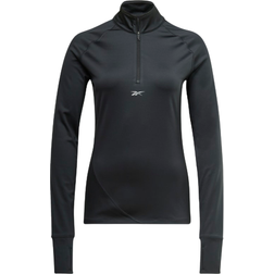 Reebok Running Quarter-Zip Sweatshirt - Night Black