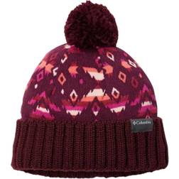 Columbia Sweater Weather Pom Beanie - Marionberry Rocky Mt