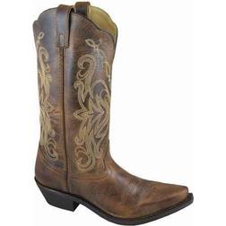 Smoky Mountain Boots Madison Snip Toe Distress