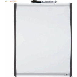 Nobo Small Wall Mountable Magnetic Whiteboard 1903779 Lacquered Steel Arched Frame 280 x 335 mm White