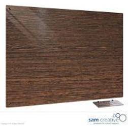 Glastavle Ambience serie dark wood 50x50 cm