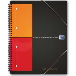 Oxford Cahier Meeting Book A4+ 3 Rabats + Elastiques 80 cm