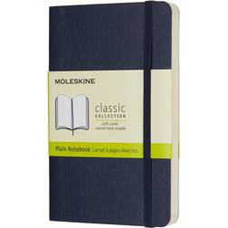 Moleskine Sapphire Blue Pocket Plain Notebook Soft 8055002854726
