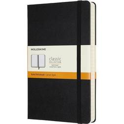 Moleskine Classic Hard Cover Notebook Expanded Black Ruled