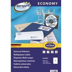 AVERY Zweckform ELA027 printer label White Self-adhesive printer label