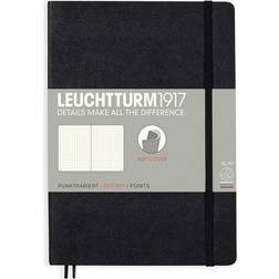 Leuchtturm1917 Notebook Medium A5 Softcover Dotted Black